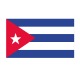 Autocollant Drapeau Cuba