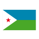 Autocollant Drapeau Djibouti