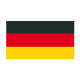 Autocollant Drapeau Allemand