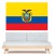 Autocollant stickers Drapeau Équateur