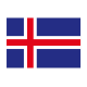 Autocollant Drapeau Islande