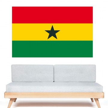 Autocollant stickers Drapeau Ghana