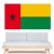 Autocollant stickers Drapeau Guinée Bissau