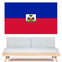 Stickers Autocollant Drapeau Haïti
