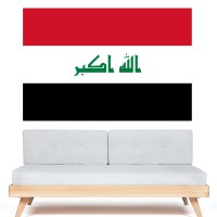 Stickers Autocollant Drapeau Irak