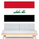 Autocollant stickers Drapeau Irak