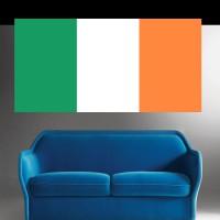 Stickers Autocollant Drapeau Irlande