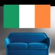 Stickers Autocollant Drapeau Irlande