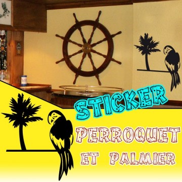  Stickers Perroquet 2