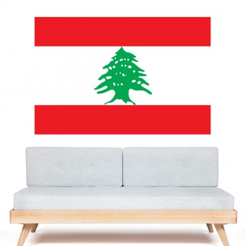 Autocollant stickers Drapeau Liban