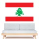 Stickers Autocollant Drapeau Liban