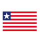 Stickers Autocollant Drapeau Liberia