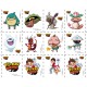 Stickers YoKai Watch Planche de 60 personnages