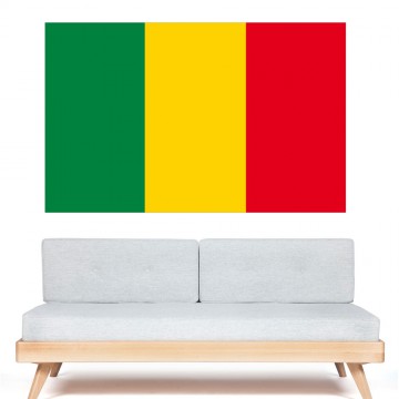 Autocollant stickers Drapeau Mali