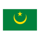 Stickers Autocollant Drapeau Mauritanie