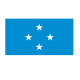 Stickers Autocollant Drapeau Micronésie