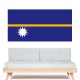 Stickers Autocollant Drapeau Nauru