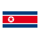 Stickers Autocollant Drapeau Corée du Nord