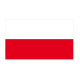 Stickers Autocollant Drapeau Pologne