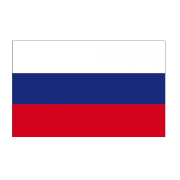 Écusson Drapeau De La Russie – 9 X 6 Cm, Thermocollant Ou à Coudre