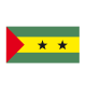 Stickers Autocollant Drapeau Sao Tomé et Principe 