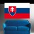 Autocollant stickers Drapeau Slovénie
