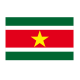 Stickers Autocollant Drapeau Suriname