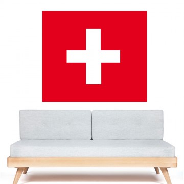 Autocollant stickers Drapeau Suisse 