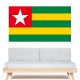 Stickers Autocollant Drapeau Togo 