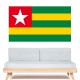 Stickers Autocollant Drapeau Togo 