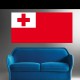 Autocollant stickers Drapeau Tonga 