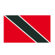 Stickers Autocollant Drapeau Trinité et Tobago 