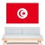 Autocollant stickers Drapeau Tunisie