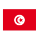Stickers Autocollant Drapeau Tunisie