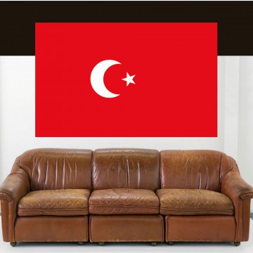 Autocollant stickers Drapeau Turquie