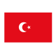 Stickers Autocollant Drapeau Turquie
