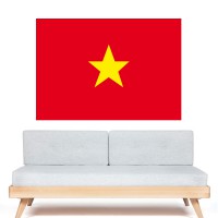 Stickers autocollant Drapeau Vietnam