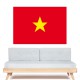  Autocollant stickers Drapeau Vietnam