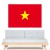 Autocollant stickers Drapeau Vietnam