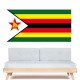 Stickers autocollant Drapeau Zimbabwe