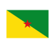 Stickers Autocollant Drapeau Guyane