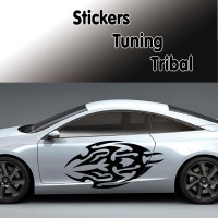 Stickers Tuning Tribal par 2 stt12