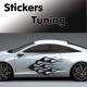 Stickers Tuning Flamme vendu par 2 stf3