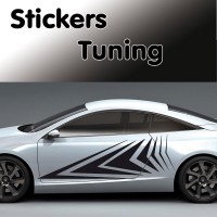 Stickers Tuning Flèche 1