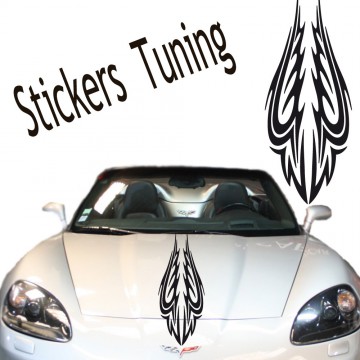  Stickers Tuning Tribal 9