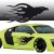 Stickers Tuning Aigle Flamme 