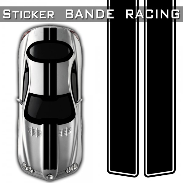 Stickers Bande Voiture RACING tuning pas cher •.¸¸ FRANCE STICKERS¸¸.•