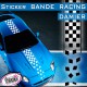 Stickers Voiture Bande Racing