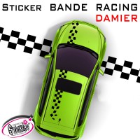 Stickers Voiture Bande Racing