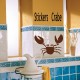 Stickers Auocollant Crabe 
